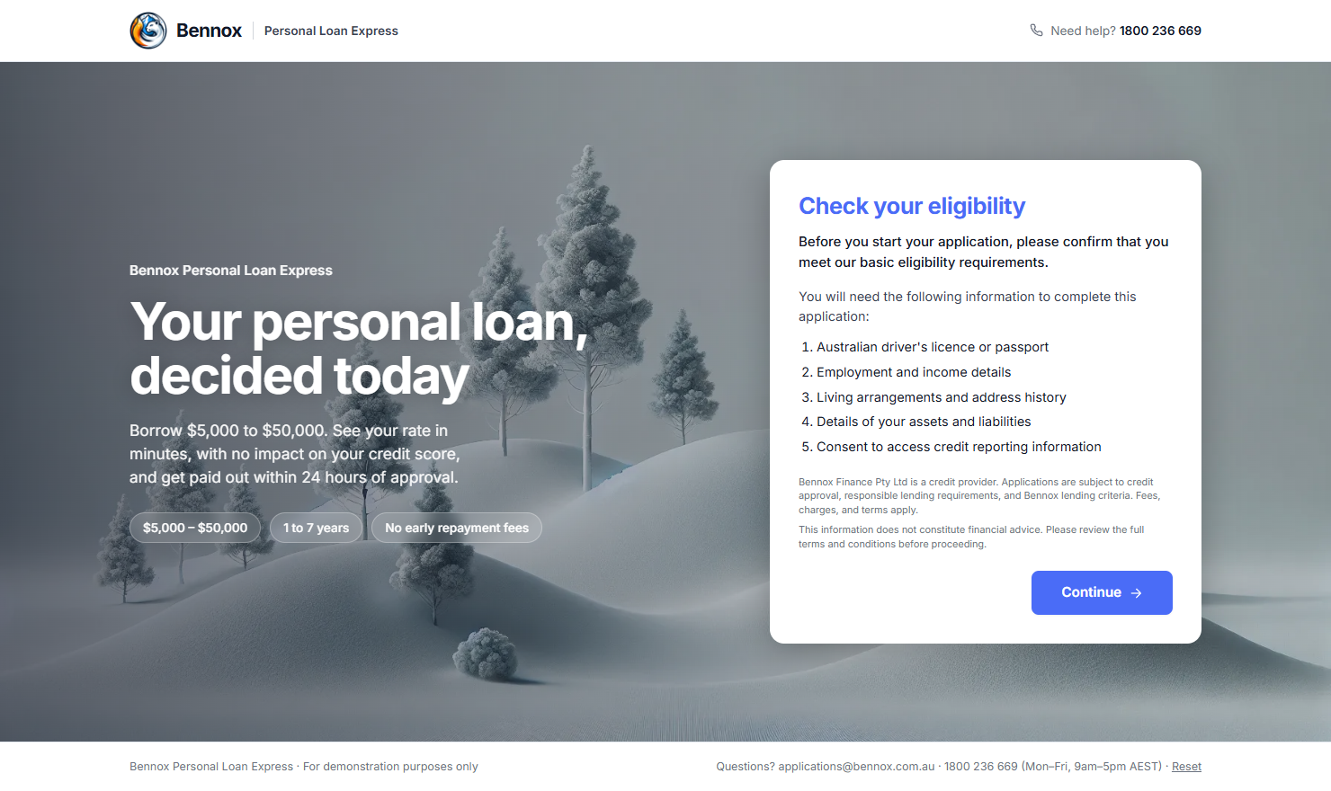Personal Loan Express: Apply, Verify and Decide in One Sitting